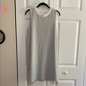 A New Day Black and White Striped Top